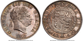 George III 1/2 Crown 1819 MS64+ NGC, KM672, S-3789. On the absolute cusp of Gem Mint State, boasting a plus addendum from NGC. HID09801242017 © 2024 H...