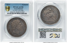 George III Crown 1819-LIX AU58 PCGS, KM675, S-3787. LIX edge. HID09801242017 © 2024 Heritage Auctions | All Rights Reserved www.HA.com/TexasAuctioneer...