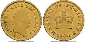 George III gold 1/3 Guinea 1800 VF30 NGC, KM620, S-3738. First laureate head, first reverse. HID09801242017 © 2024 Heritage Auctions | All Rights Rese...