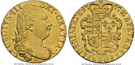 George III gold Guinea 1777 AU Details (Cleaned) NGC, KM604, S-3728. HID09801242017 © 2024 Heritage Auctions | All Rights Reserved www.HA.com/TexasAuc...
