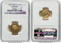 George III gold Sovereign 1820 AU Details (Tooled) NGC, KM674, S-3785C. Closed "2" variety. HID09801242017 © 2024 Heritage Auctions | All Rights Reser...