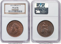 George IV Penny 1826 MS64 Red and Brown NGC, KM693, S-3823. Ex. Markov auction XVII (January 2008, Lot 650) HID09801242017 © 2024 Heritage Auctions | ...