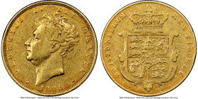 George IV gold "Bare Head" Sovereign 1825 VF30 NGC, KM696, S-3801. Bare Bust. HID09801242017 © 2024 Heritage Auctions | All Rights Reserved www.HA.com...