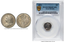 Victoria Proof 3 Pence 1893 PR64 Cameo PCGS, KM777, S-3942. Veiled Head type. HID09801242017 © 2024 Heritage Auctions | All Rights Reserved www.HA.com...