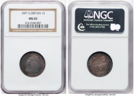 Victoria Shilling 1897 MS65 NGC, KM780, S-3940A. HID09801242017 © 2024 Heritage Auctions | All Rights Reserved www.HA.com/TexasAuctioneerLicenseNotice...