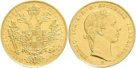 FRANCIS JOSEPH  I. 1848-1916 1 Ducat 1859 E, KM#2264 Au.986 3,485g 21mm Karlsberg, Alba lulia (Romania)