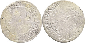 BRAUNSCHWEIG 1 Mariengroschen 1550, Jesse#23, Ag. 1,63g,  23mm