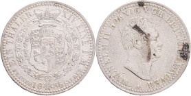 HANNOVER WILHELM IV.  1 Thaler 1836 A, KM#169, Thun#154, Ag. 993 16,82g, 33 mm, patina, Berlin
