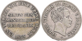 PRUSSIA FRIDRICH WILHELM III. 1  Vereinsthaler 1828 A, KM#417, Thun#248, Ag. 750  22,27g, 33 mm, Berlin