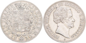PRUSSIA FRIDRICH WILHELM III. 1  Vereinsthaler 1830 A, KM#419, Thun#250A, Ag. 750  22,272g, 34,4 mm, Berlin ,cleaned