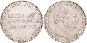 PRUSSIA FRIDRICH WILHELM IV. 1  Vereinsthaler 1859 A, KM#472 Ag.900 18,50g 34mm, Berlin