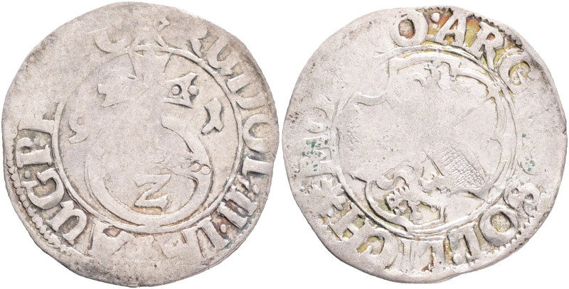 Count EBERHADRT RUDOLPH II.,2 Kreutzer 1591, Solms - Lich, MB#18, Ag. 1,20g, 18,...