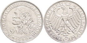 Weimar republic 3 Mark 1928 D 400th Anniversary of the Death of Albrecht Dürer , J#332 Ag.500 15,01g 30mm mint Münich