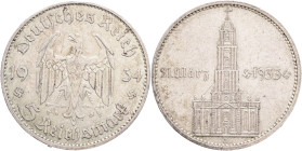 Third Reich 5 Mark 1934 J, J#356 Ag.900 13,88g, 29mm, Hamburg