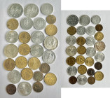 Lot 27 coins 1918-1945 1 Pfenig 5x,10 Pfenig 4x , 5xcross ,50 pfenig 7x, 3 Mark 1x, 200 Mark 2x, 500 Mark 1x, Ag 2Mark 2x