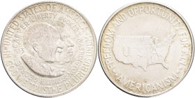 USA Half Dollar 1953 S  Washington-Carver,  KM#200, Ag 900 12,5g 30,61mm mint San Francisco