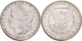 USA 1 Dollar MORGAN 1880 S San Francisco , KM#110  Ag.900 26,74g