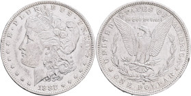 USA 1 Dollar MORGAN 1882 O New Orleans , KM#110  Ag.900 26,66g