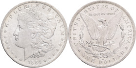 USA 1 Dollar MORGAN 1884 O New Orleans , KM#110  Ag.900 26,71g
