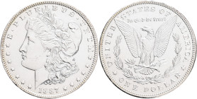 USA 1 Dollar MORGAN 1887 Philadeplphia , KM#110  Ag.900 26,72g