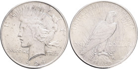 USA 1 Dollar PEACE 1924  Philadeplphia , KM#150 Ag.900 26,68g