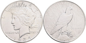 USA 1 Dollar PEACE 1934 D  Denver , KM#150 Ag.900 26,65g