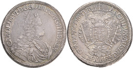 CHARLES VI. 1711-1740 2 Thaler, ND,  KM#1523, Her#281 Ag.800, 56,85g 47mm, Hall