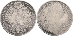 MARIA THERESIA 1740-1780 1 Thaler 1770, I.C S.K., variant "X", R!, KM#1849 Silver Ag. 27,13g 40 mm, Vienna