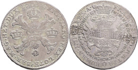 FRANCIS I. Stephan LORAINNE 1745-1765 1 Kronenthaler 1763 , KM#22 Silver Ag.873 29,17g 39 mm, Brussel