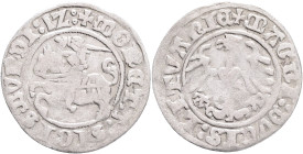 ½ gros 1512 Lithuania Sigismund I. Vilnius