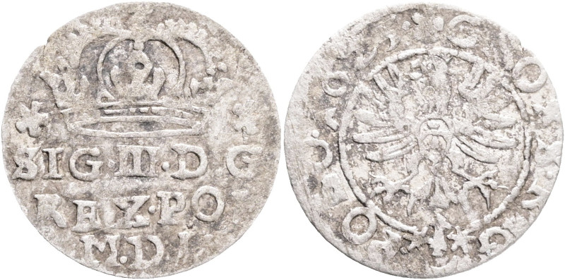 Grossus 1623 SIGISMUND III. Bromberg

VF

Kopicki#809 Ag. 0,81 g 18 mm mint ...