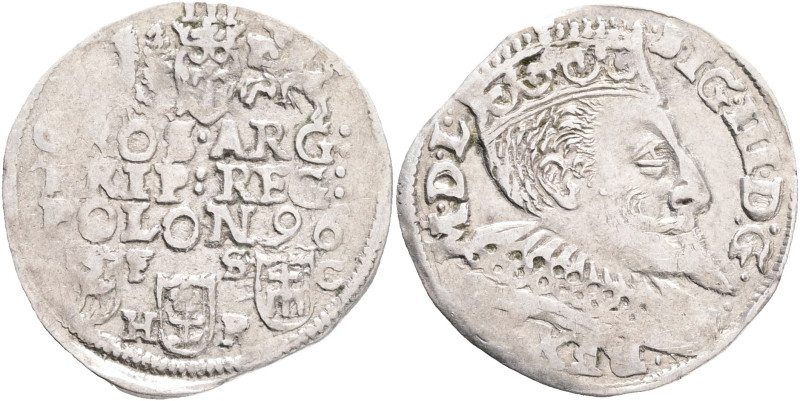 3 Groschen (trojak) 1596 SIGISMUND III. Bromberg (Bydgoszcz)

VF

Kopicki 10...