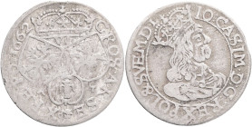 6 grossus 1662 AT JOHANN CASIMIR  Krakow