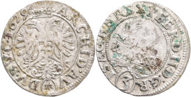 Silesia 3 Kreuzer 1629 HR FERDINAND II.  Breslau (Wroclaw)