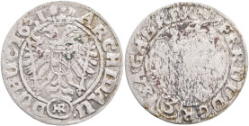 Silesia 3 Kreuzer 1631 HR FERDINAND II. , Breslau (Wroclaw)