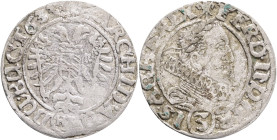 Silesia 3 Kreuzer 1633 HZ FERDINAND II.   Breslau (Wroclaw)