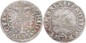 Silesia 3 Kreuzer 1636 HZ FERDINAND II.   Breslau (Wroclaw)