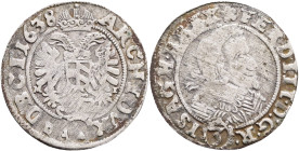 Silesia 3 Kreuzer 1638 MI FERDINAND III.  , Breslau
