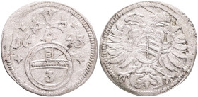 Silesia Gröschel 1695 LEOPOLD I. Opole