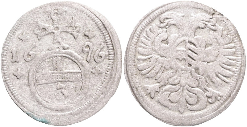 Silesia Gröschel 1696 LEOPOLD I. Opole

VF

Ag. 0,58 g 15 mm Opole