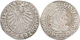 Silesia Groschen 1534 SIGISMUND I. Thorh