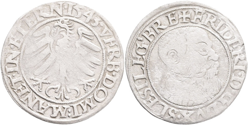 Silesia Groschen 1543 FRIEDRICH II. Silesia Brieg (Brzeg)

VF

Kopicki#4922 ...
