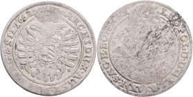Silesia XV. Kreuzer, Leopold I. 1662 G H ,Breslau (Wroclaw)
