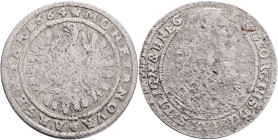 Silesia, XV. Kreuzer, George III. 1664 Liegnitz-Brieg