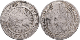 Silesia, XV. Kreuzer, Christian 1664 Liegnitz-Brieg