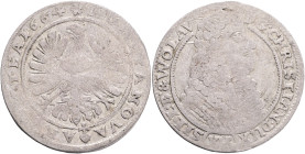 Silesia, XV. Kreuzer, Christian 1664 Liegnitz-Brieg