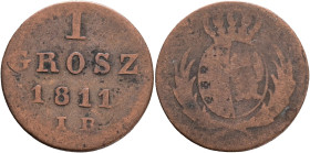 1 Grosz 1811 I.B. FREDERICK AUGUSTUS Duchy of Warsaw