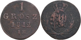 1 Grosz 1812 IB Warsaw