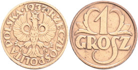 1 Grosz 1937 W Second Republic