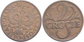 2 Grosze 1935 W Second Republic